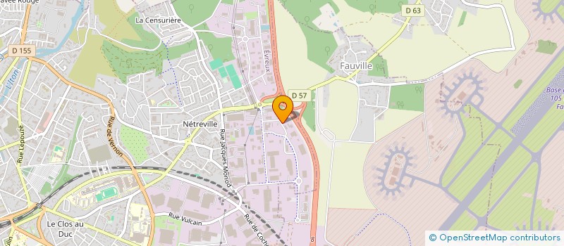 localisation de l'entreprise FC IMMO  EVREUX