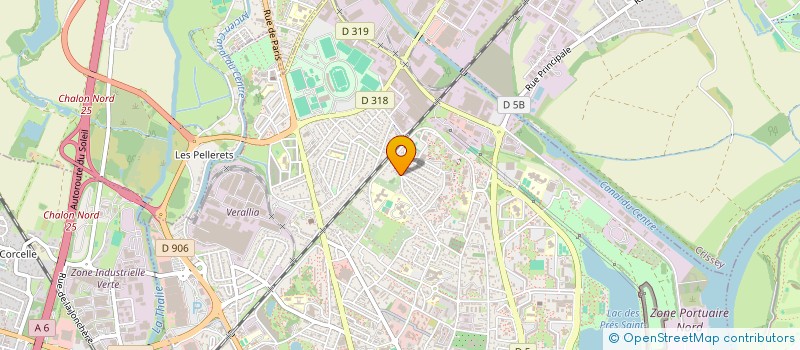 localisation de l'entreprise FC IMMO à CHALON-SUR-SAONE