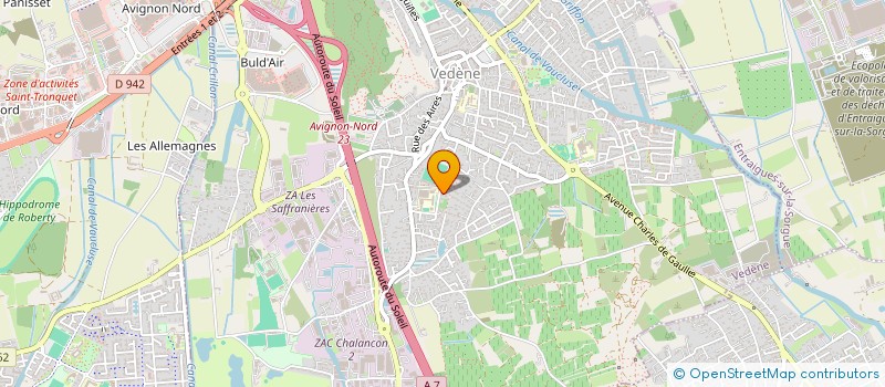 localisation de l'entreprise FC IMMO  VEDENE