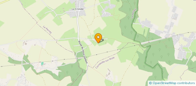 localisation de l'entreprise FC IMMO  LE PERREY