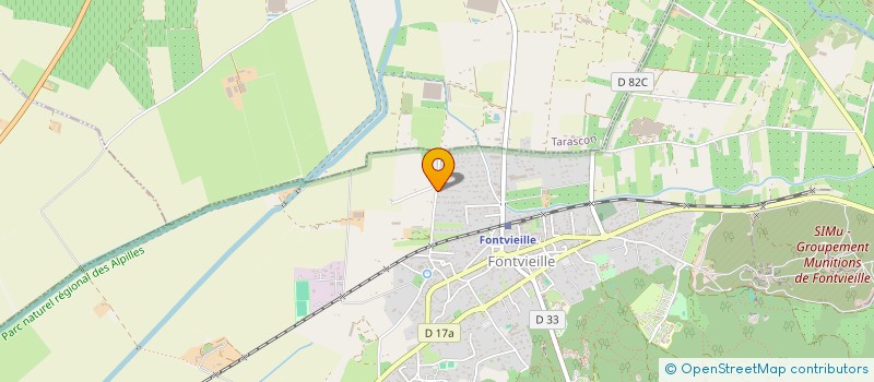 localisation de l'entreprise FC IMMOBILIER  FONTVIEILLE