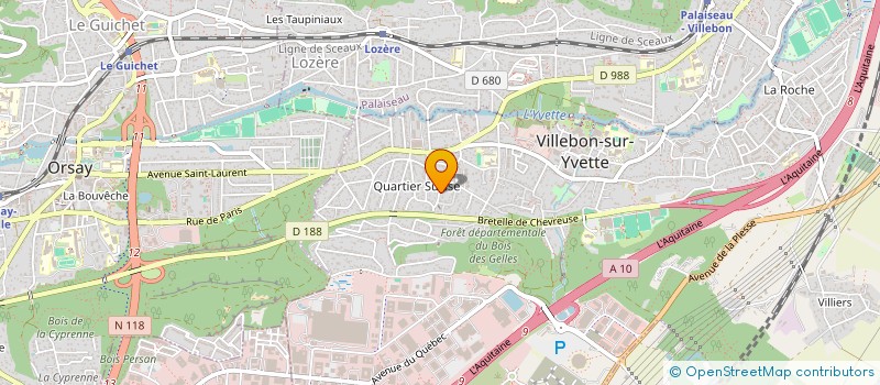 localisation de l'entreprise FC INC à VILLEBON-SUR-YVETTE