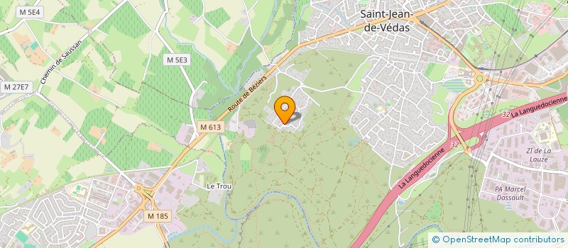 localisation de l'entreprise FC INDUSTRIE  SAINT-JEAN-DE-VEDAS