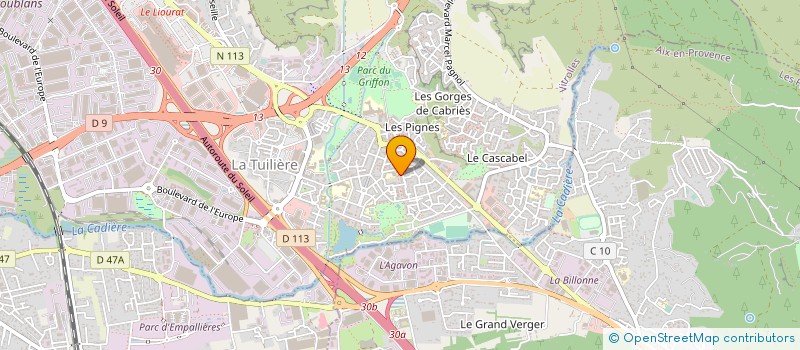 localisation de l'entreprise FC INGENIERIE à VITROLLES