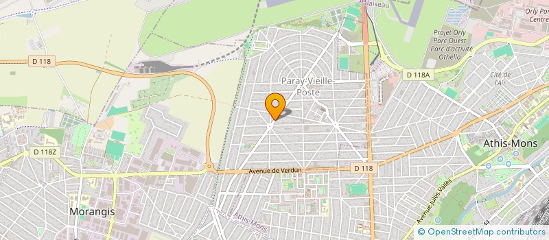 localisation de l'entreprise FC INVEST&DEVELOPPEMENT à PARAY-VIEILLE-POSTE