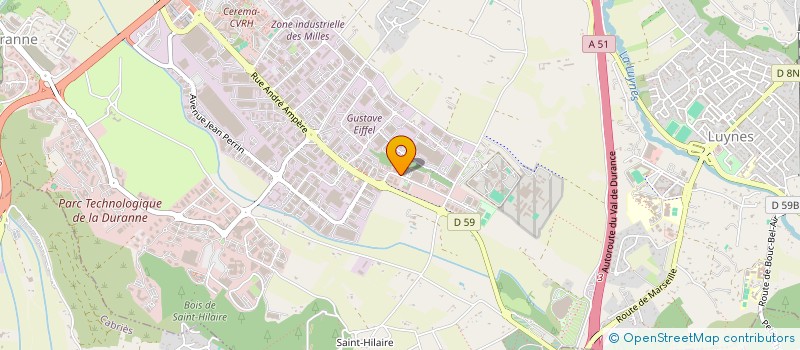 localisation de l'entreprise FC INVESTISSEMENTS à AIX-EN-PROVENCE