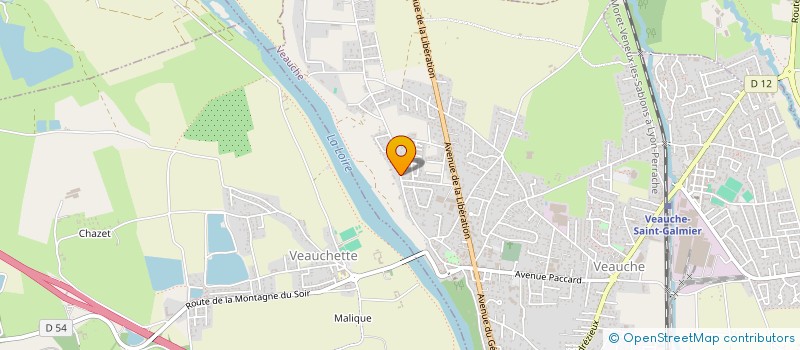 localisation de l'entreprise FC INVESTISSEMENTS  VEAUCHE