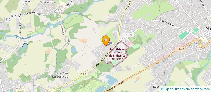 localisation de l'entreprise FC INVESTISSEMENTS à PLAISANCE-DU-TOUCH