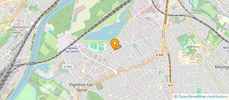 localisation de l'entreprise FC-JELMONI à VIGNEUX-SUR-SEINE