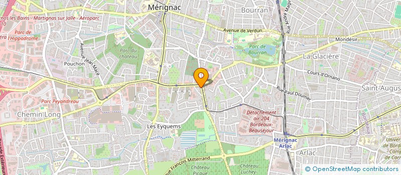 localisation de l'entreprise FC JURIS  MERIGNAC