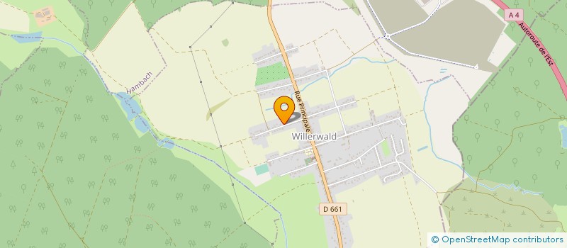 localisation de l'entreprise FC LANG  WILLERWALD