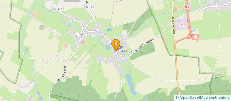 localisation de l'entreprise FC LE BON PLAN  ECLAIBES