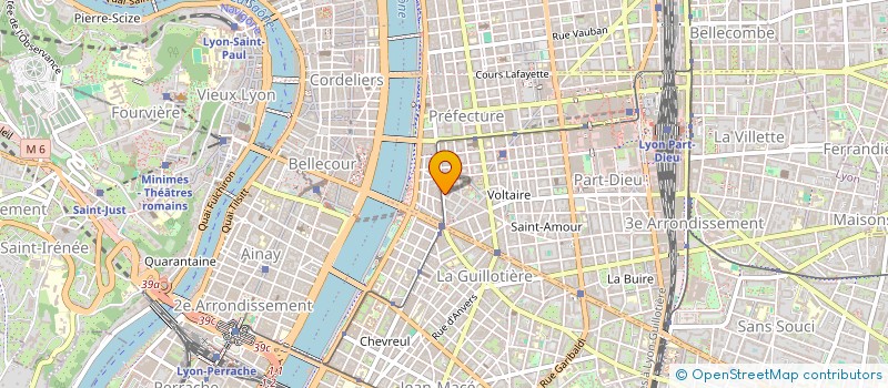 localisation de l'entreprise FC LIBERTE  LYON