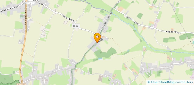 localisation de l'entreprise FC LIVE  COUTICHES