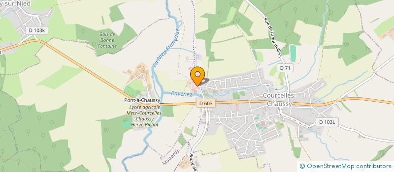 localisation de l'entreprise FC LOC TERRASSEMENT  SERVIGNY-LES-RAVILLE