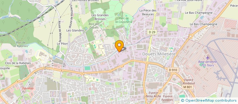 localisation de l'entreprise FC MENUISERIE  TOURS
