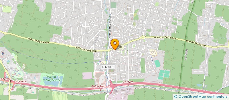 localisation de l'entreprise FC MOTORTRUCK à GUJAN-MESTRAS