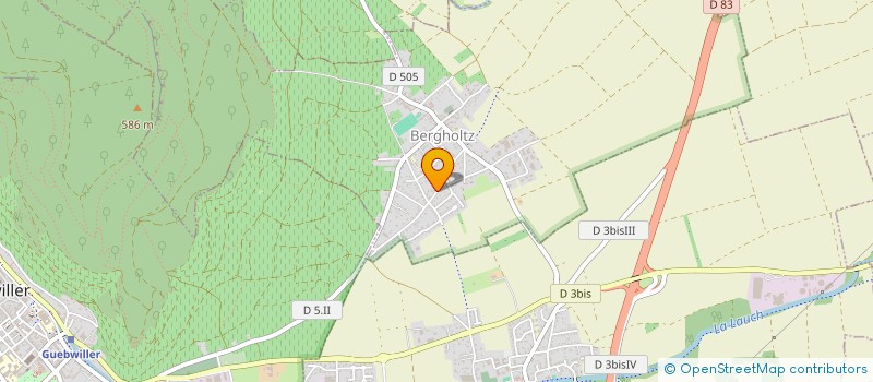 localisation de l'entreprise FC NEGO-FINANCES  BERGHOLTZ