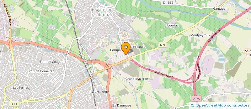 localisation de l'entreprise FC NET à NARBONNE