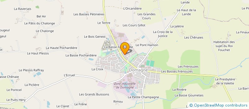 localisation de l'entreprise FC ORTHO  DOMAGNE