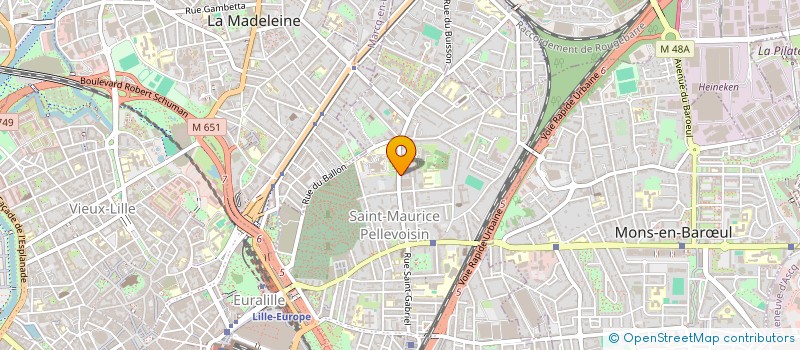 localisation de l'entreprise FC PADO à LILLE