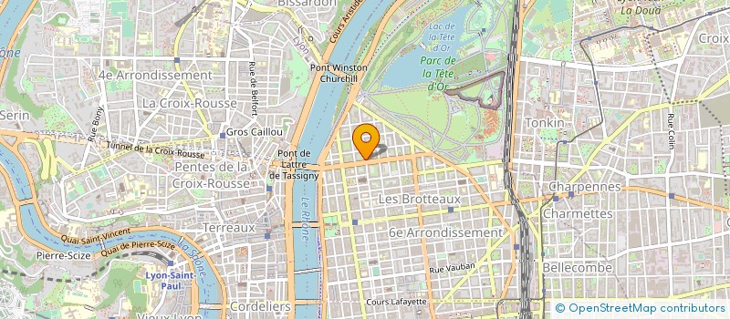 localisation de l'entreprise FC PARTICIPATIONS à LYON