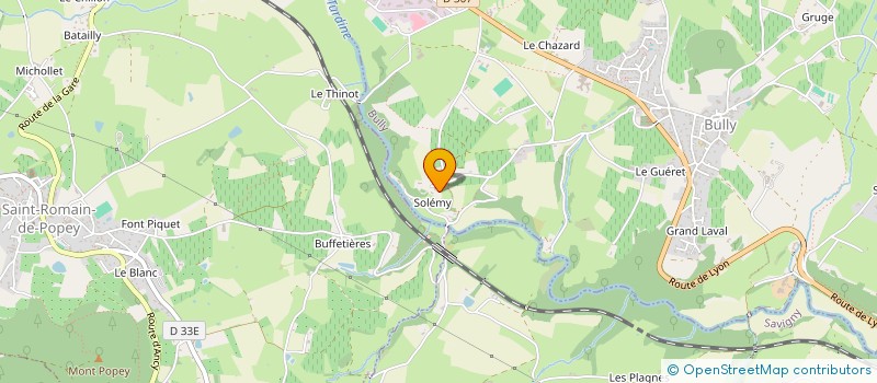 localisation de l'entreprise FC PATRIMOINE  BULLY