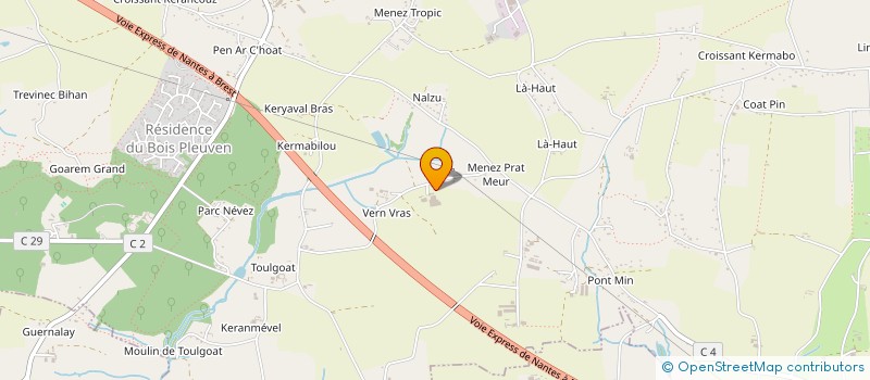 localisation de l'entreprise FC PATURESENS  SAINT-YVI