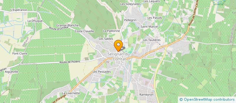 localisation de l'entreprise FC PAYES à SERIGNAN-DU-COMTAT