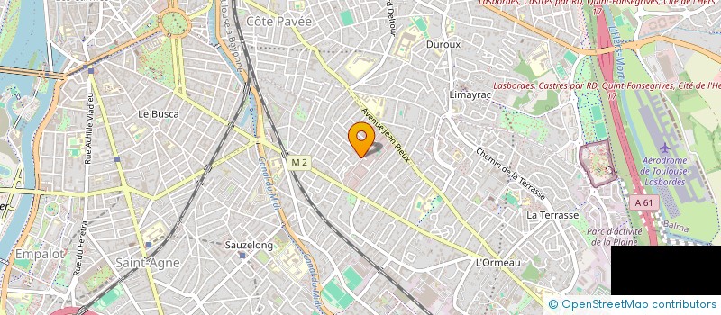 localisation de l'entreprise FC PHARM  TOULOUSE