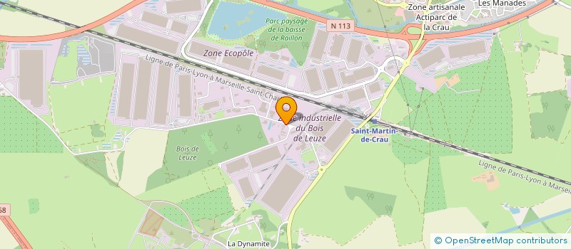 localisation de l'entreprise FC PNEU  SAINT-MARTIN-DE-CRAU