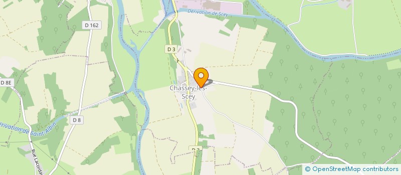 localisation de l'entreprise FC POMPES ET FLUIDES à CHASSEY-LES-SCEY