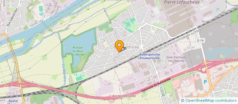 localisation de l'entreprise FC PROJECT MANAGEMENT  AUBERGENVILLE