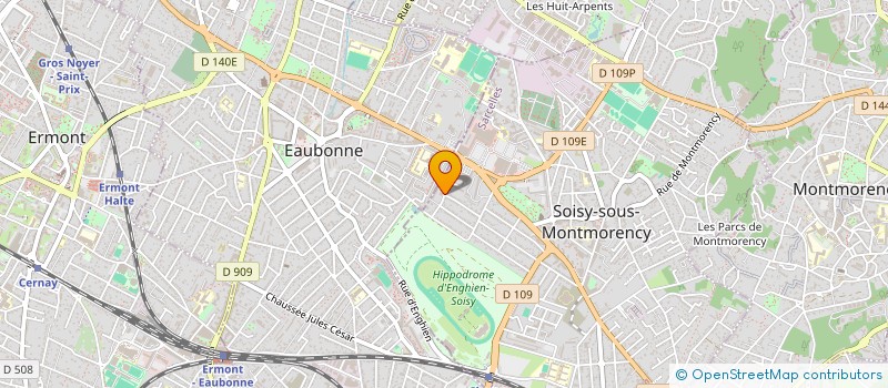 localisation de l'entreprise FC PROMOTIONS SERVICES à SOISY-SOUS-MONTMORENCY