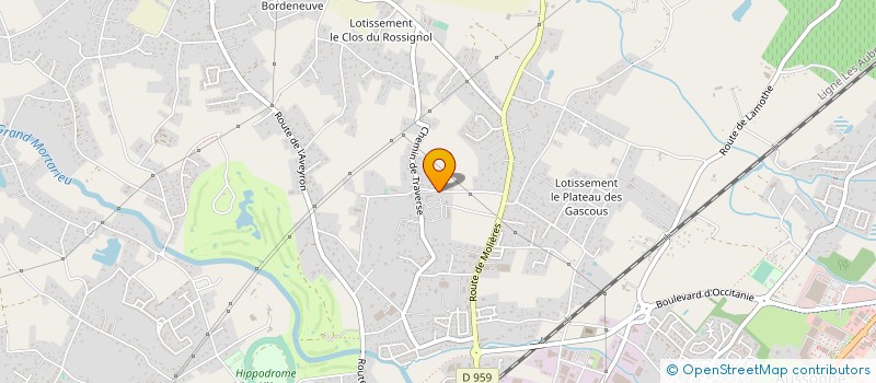 localisation de l'entreprise FC PS à MONTAUBAN