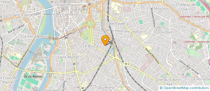 localisation de l'entreprise FC RACING à TOULOUSE