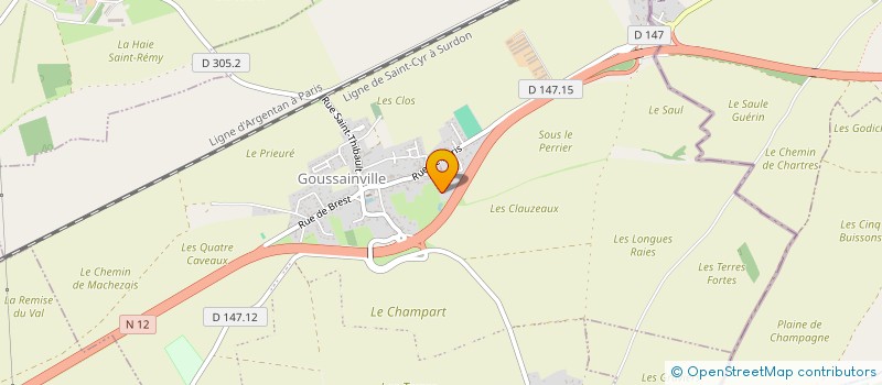 localisation de l'entreprise FC RENOV & SERVICES à GOUSSAINVILLE