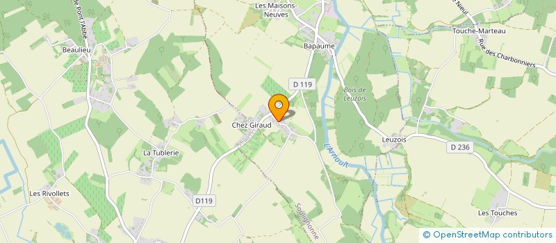 localisation de l'entreprise FC SECURITE  SOULIGNONNE