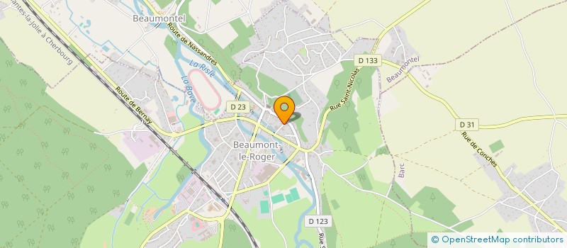 localisation de l'entreprise FC SERVICES  BEAUMONT-LE-ROGER