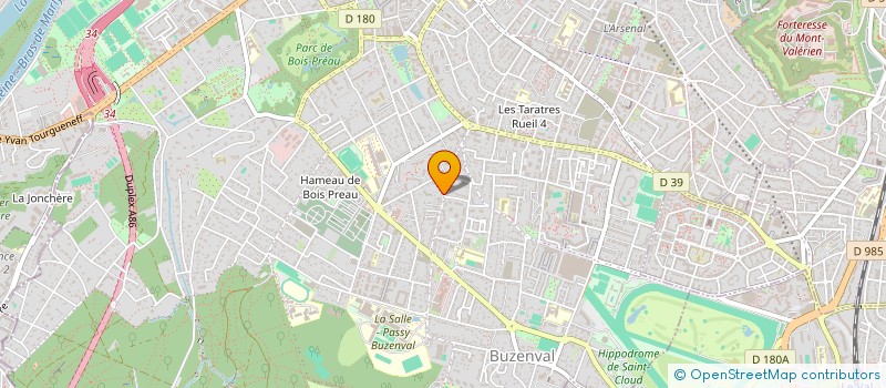 localisation de l'entreprise FC SOPHROLOGIE à RUEIL-MALMAISON
