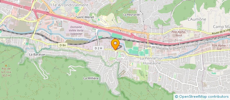localisation de l'entreprise FC ST MENET à MARSEILLE