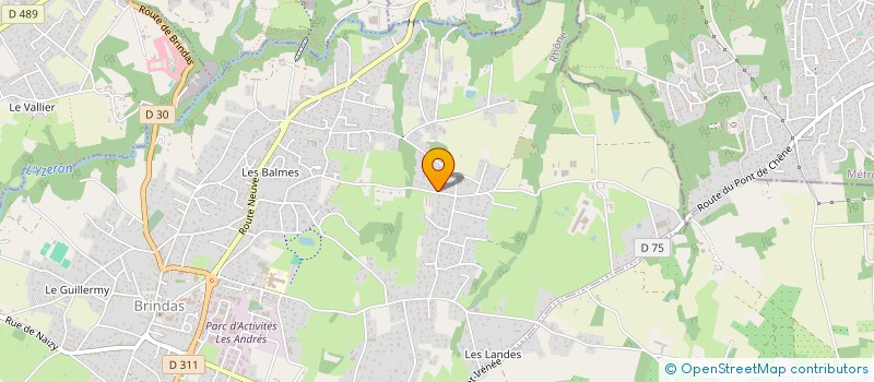 localisation de l'entreprise FC VET à BRINDAS