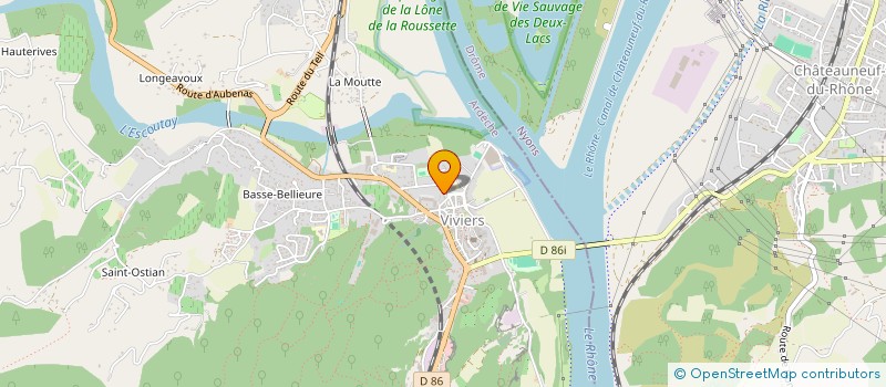 localisation de l'entreprise FC VIVIERS à VIVIERS