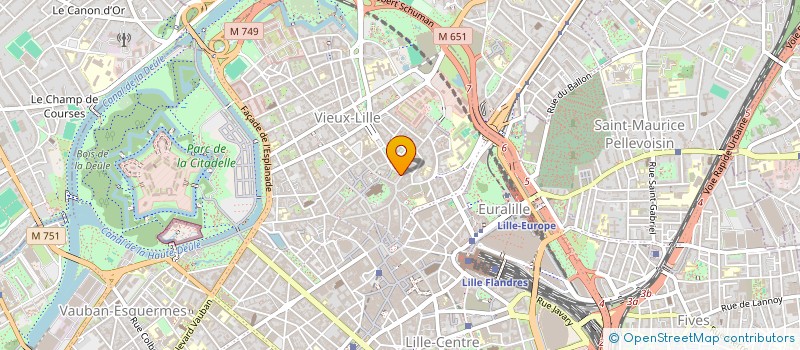 localisation de l'entreprise FC WALLACH'TIS à LILLE