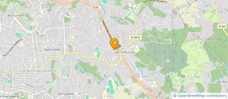 localisation de l'entreprise FC ZOUMBA CAFE (FCZC) à MARSEILLE
