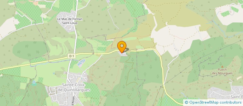 localisation de l'entreprise FC2A34  SAINTE-CROIX-DE-QUINTILLARGUES