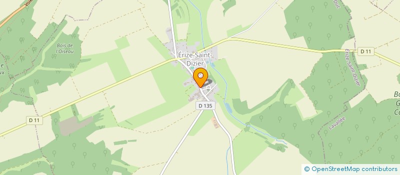 localisation de l'entreprise FC2A55 à ERIZE-SAINT-DIZIER