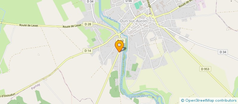 localisation de l'entreprise FC2G INVEST  DUN-SUR-AURON