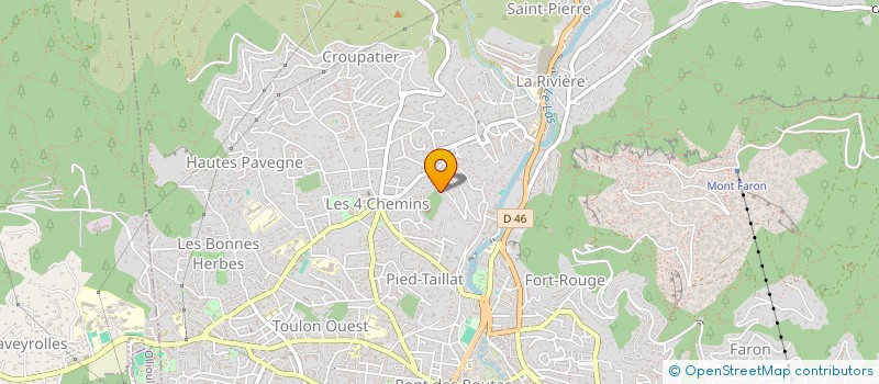 localisation de l'entreprise FC2I  TOULON