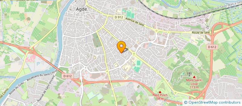 localisation de l'entreprise FC2J CONSTRUCTIONS  AGDE